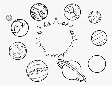 Printable Outer Space Worksheets Solar System Coloring Pages Planet