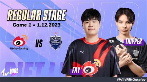 WBG Vs BRU Game 1 Bo3 Regular Stage WRL Asia 2023 Season 2