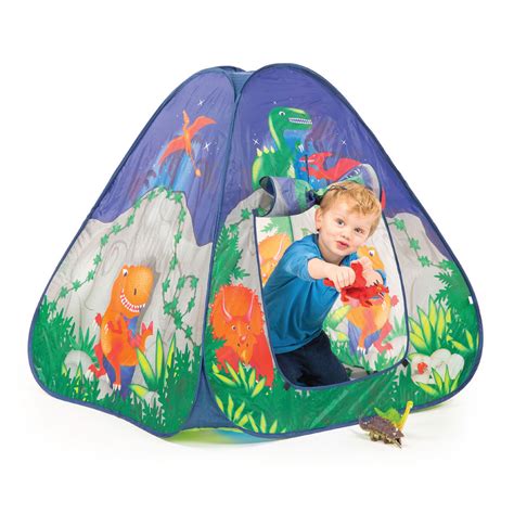 Pop It Up Play Tent Dino Cave Thimble Toys