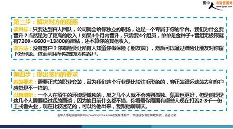 保险增员三部曲之增员的来源面谈及培养14页ppt圈中人寿险资源网