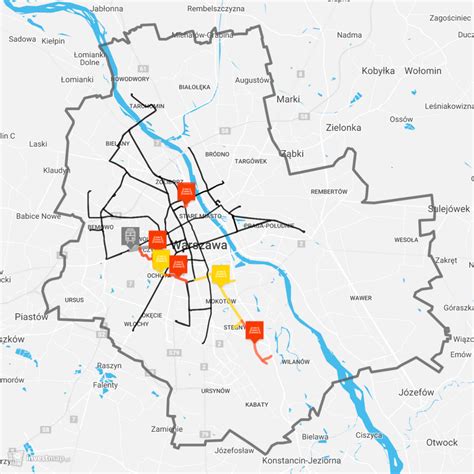 Wizualizacja Linia tramwajowa na Wilanów nr 560792 investmap pl