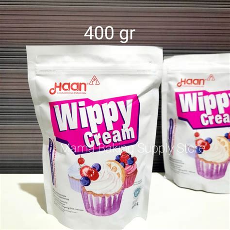 Jual Haan Whippy Wippy Cream Besar Whip Cream Bubuk Whipping Krim