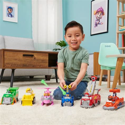 Paw Patrol Rescue Knights Chase Transforming Toy Car Figure