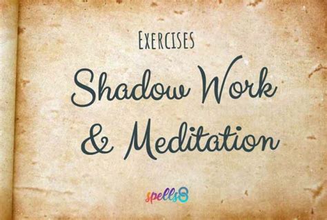 Shadow Work and Meditation – Spells8