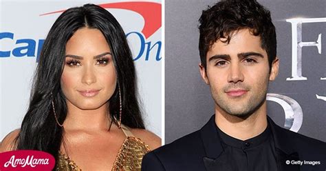 Here S How Demi Lovato S Ex Fiancé Max Ehrich Learned About Their Break Up