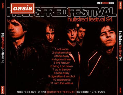 Latest Oasis News On Twitter Oasis Played At The Hultsfreds Festival