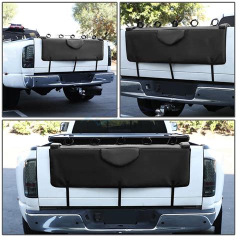 53 Waterproof Pickup Truck Tailgate Cover Crash Pad Protector W5 Bike