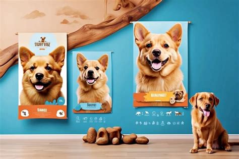 Dog banner template | Premium AI-generated image