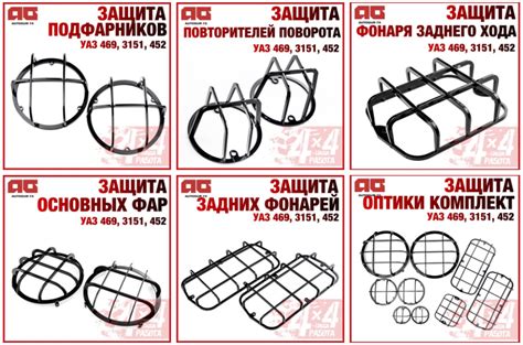 ЗАЩИТА ОПТИКИ УАЗ 469, 3151, 452 — Автогур73 на DRIVE2