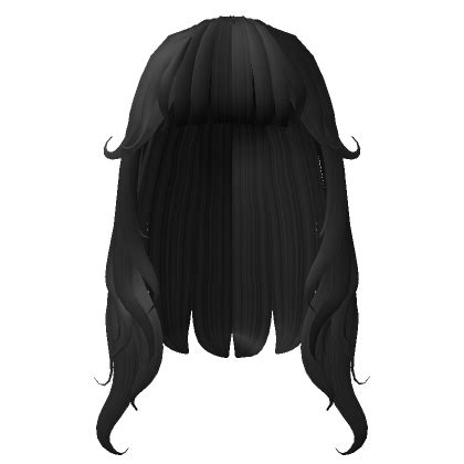 Black Wispy Bangs Hair S Code Price RblxTrade