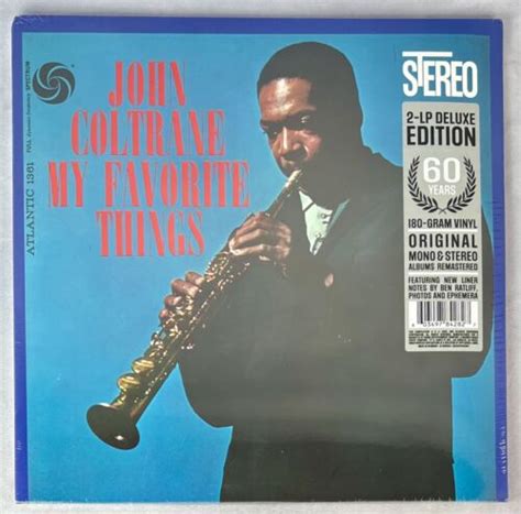 John Coltrane My Favorite Things Double 2 Lp Vinyl 12 2022 Remaster