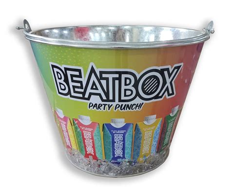 Custom Metal Beer Buckets And Plastic Beer Buckets With Full 4 Color