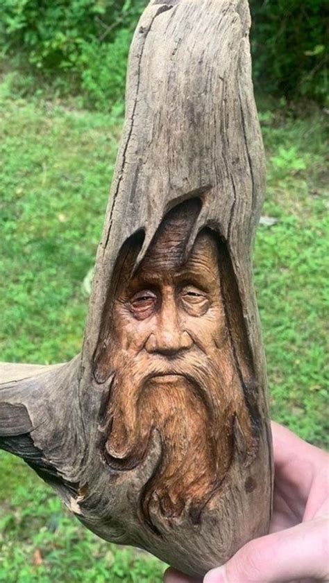 Chainsaw Wood Carving Wood Carving Faces Dremel Carving Face Carving