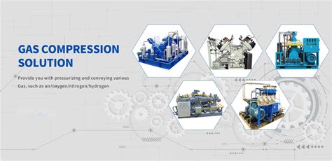 China 3 Stage High Pressure Oil Free Nitrogen Piston Compressor