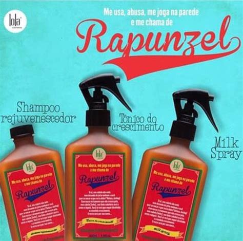 Lola Cosmetics Kit Rapunzel Crescimento Capilar 3x320ml R 109 90