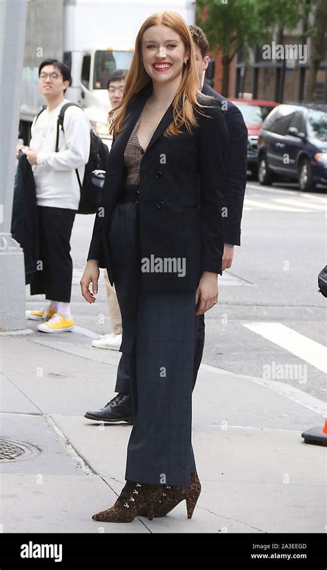 New York Ny Usa 7th Oct 2019 Kennedy Mcmann At Build Series Promoting The Cw S Nancy Drew