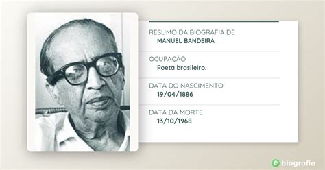 Manuel Bandeira - Biografia de Manuel Bandeira - eBiografia