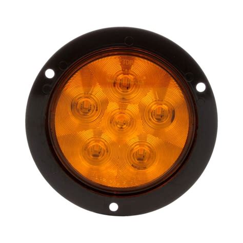 Truck Lite Y Super Series Round Amber Led Turn Signal