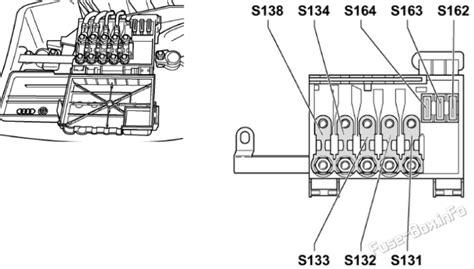 Fuse Box Diagram Audi Tt N