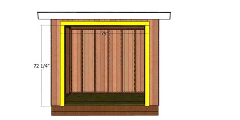 5x8 Lean To Shed Roof Plans Howtospecialist How To Build Step By