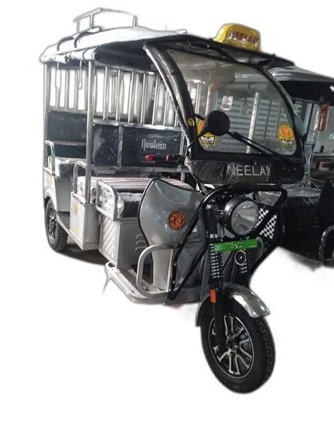 Neelam Battery Operated Rickshaw Vehicle Capacity Driver 4 At