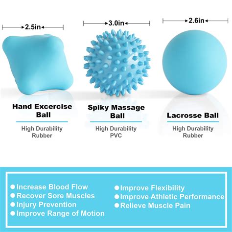 Posture Magic Massage Ball Ypf5 Set For Myofascial Trigger Point