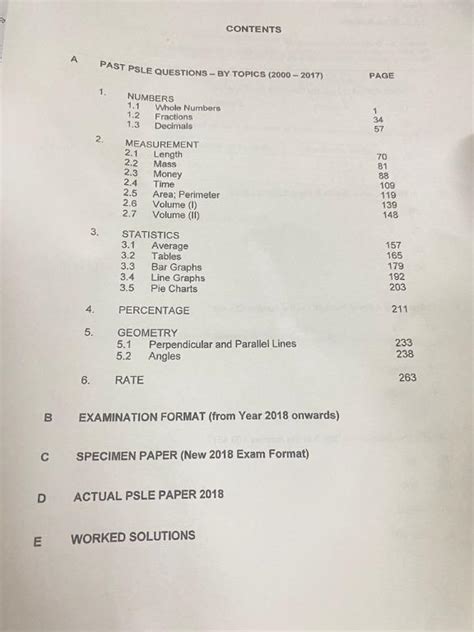 Psle Math Foundation Math Topical Standard Maths P6 Primary 6 Foundation Mathematics