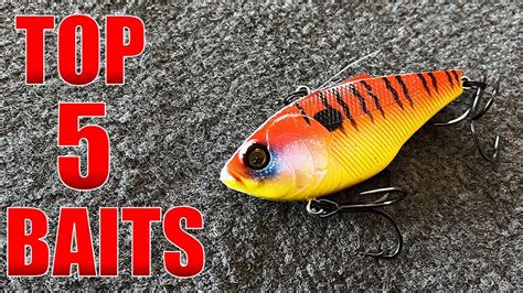 Top 5 Baits For December Bass Fishing Bass Manager The Best Bass