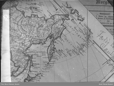Kart over Sibir og østre deler av Russland - Norsk Teknisk Museum ...