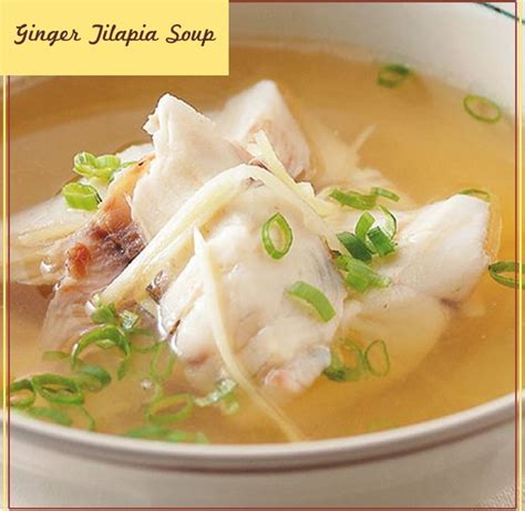 Ginger Tilapia Soup - AQUABEST SEAFOOD | Fresh Tilapia & Rainbow Trout