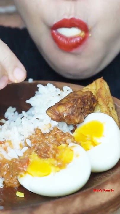 Mukbang Menu Rumahan Mukbang Indonesia 🍗🥚🥬🥕🍅🌶️🍚 Asmr Mukbang