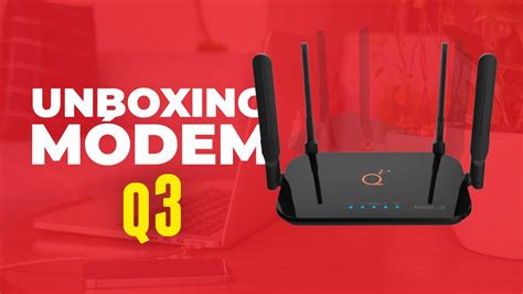 UNBOXING Módem Ruteador QUALCOMM 4G LTE Access Q3 para Internet en