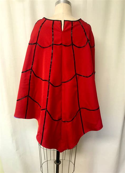 Lydia Deetz Cartoon Spider Web Cape Beetlejuice Replica - Etsy Australia