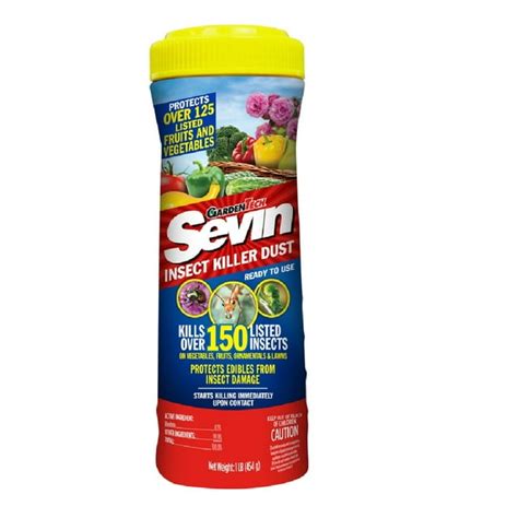 Garden Tech Sevin Dust Insecticide And Pesticide Outdoor Plant Bug Killer For Vegetable And Garden