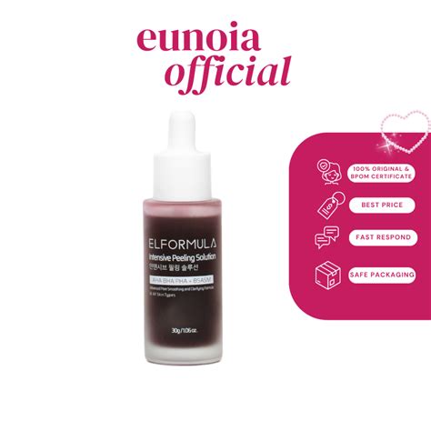 Jual Ready Stock Elformula Intensive Peeling Solution Serum