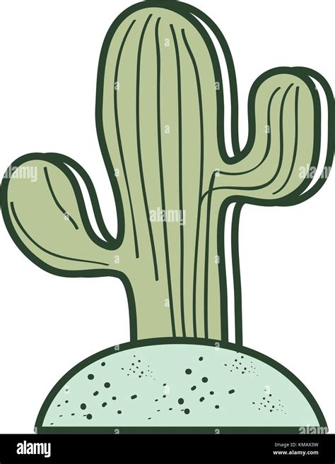 Saguaro Cactus Icon Stock Vector Image And Art Alamy