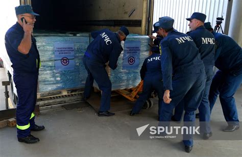 Russian Humanitarian Aid Convoy Arrives In Donetsk Sputnik Mediabank