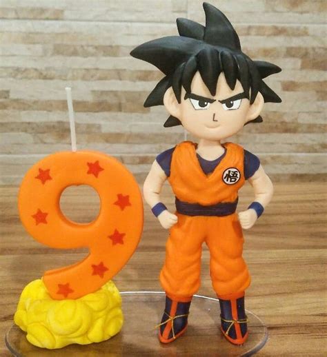 Vela Goku Dragon Ball Dragon Meninas