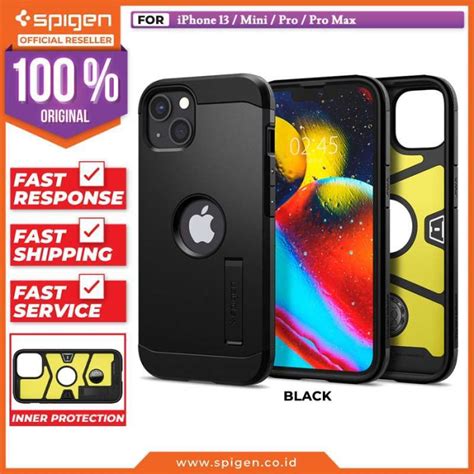 Jual Case IPhone 13 Pro Max 13 Mini Spigen Tough Armor Shockproof