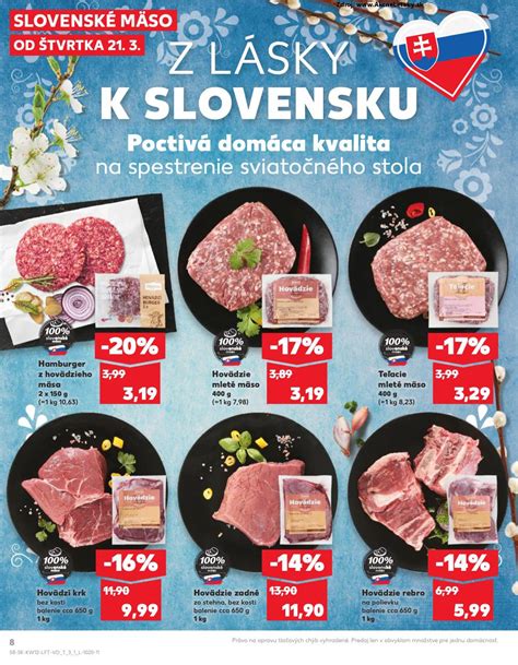 Kaufland leták strana 8 21 3 27 3 2024 AkčnéLetáky sk