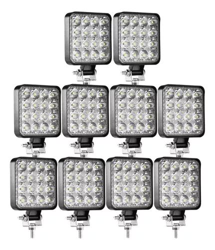 Luz De Trabajo Para Camiones Barra Led 16 Luces Led Acces Meses