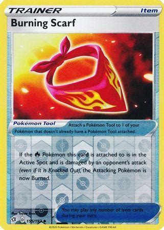 ESP Burning Scarf 155 192 Uncommon Reverse Holo Playset