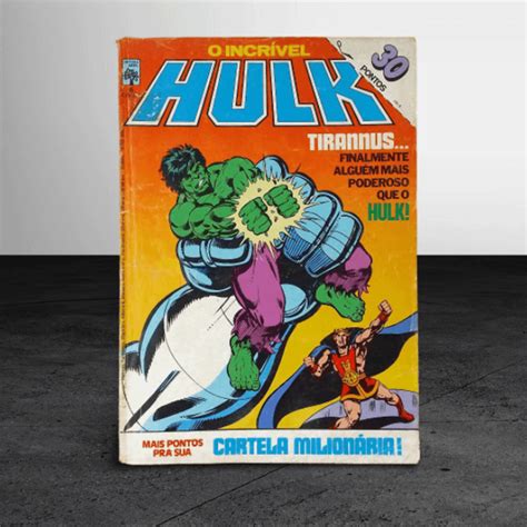 Hq O Incrível Hulk 06 Editora Abril Dezembro 1983 Livro Editora Abril