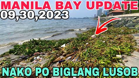 Manila Bay Update Nako Po Biglang Lumusob Naman Miz July Youtube