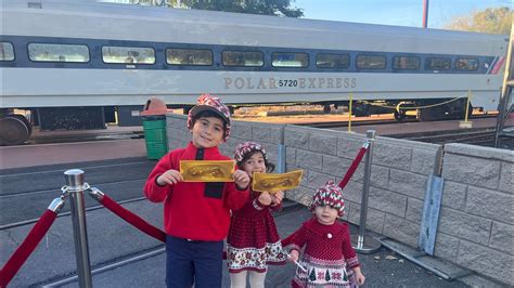 Polar Express Train Ride Perris CA YouTube