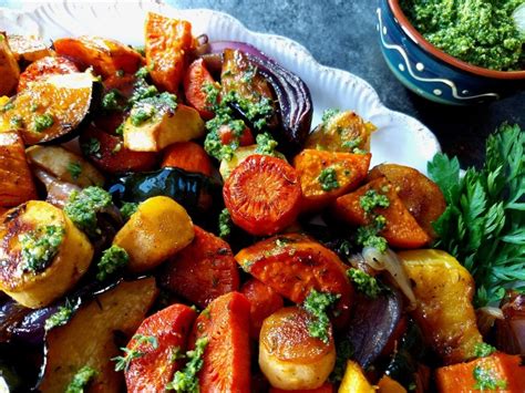 Balsamic Roasted Root Vegetables Give It Some Thyme