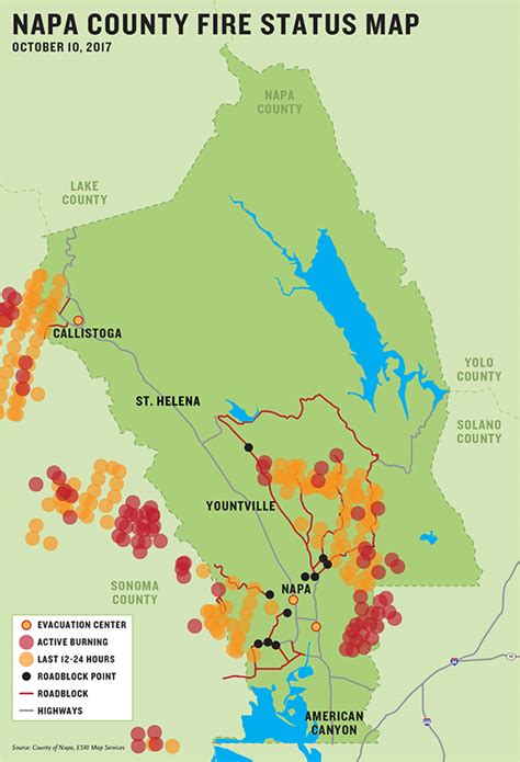 Fires In Sonoma County Map