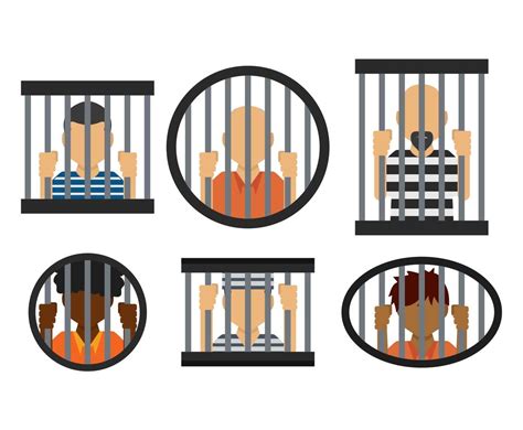 Jail Vector Set Vector Art & Graphics | freevector.com