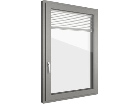 Ventana De Aluminio Y Pvc Con Persiana Integrada Fin Classic Line