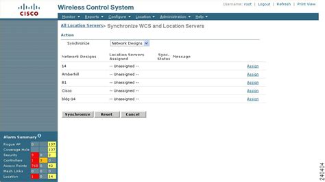 Cisco Wireless Control System Configuration Guide Release